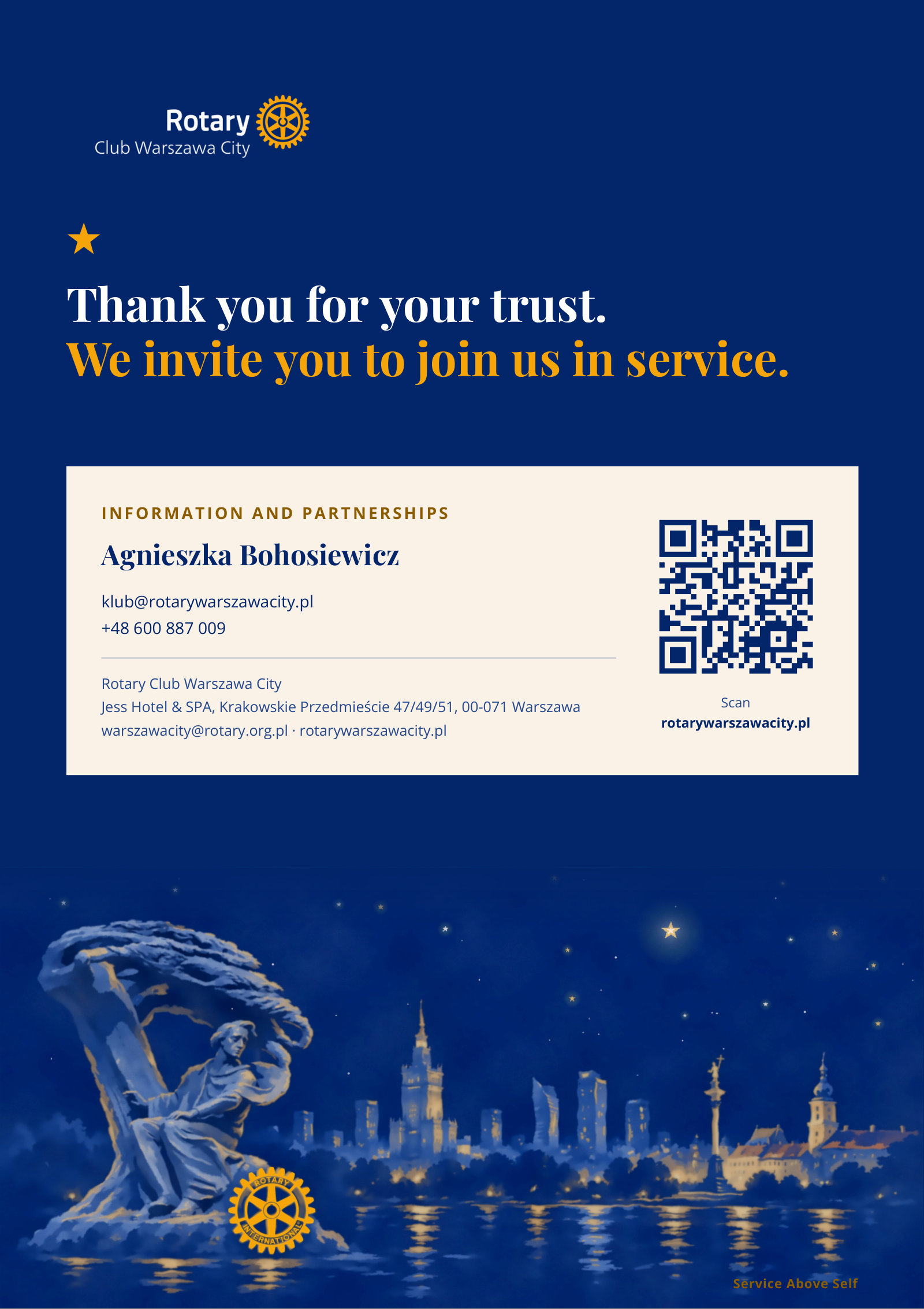 Partnership invitation – 30th Jubilee Rotary Christmas Tree Gala – page 12 of 12